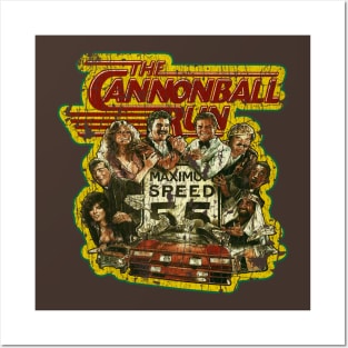 The Cannonball Run // 80s Vintage Posters and Art